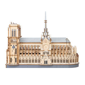 Rowood Paris Cathedral 3D Wooden Puzzle TG511 [PRE-ORDER]