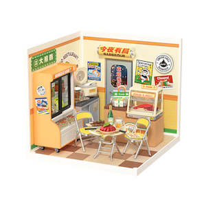 Rolife Night Out Food Stall DIY Miniature House DW022 [PRE-ORDER]