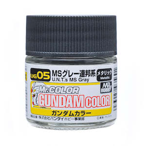Gunpla And Model Kits: MR HOBBY - GSI Creos Gundam Color MS Grey 10ml UG05