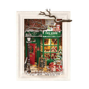 Rolife: Rolife Santa's Toy Shop 3D Wooden Puzzle DP006