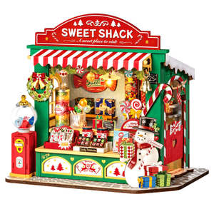 Rolife: Rolife Christmas Candy Stand DIY Miniature House DS043