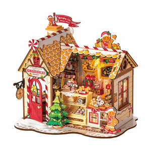 Rolife Gingerbread House DIY Miniature House DG176
