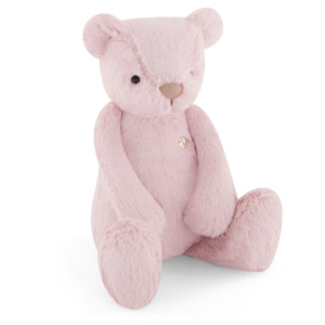 Soft Toys: Jamie Kay - Snuggle Bunnies George the Bear Powder Pink