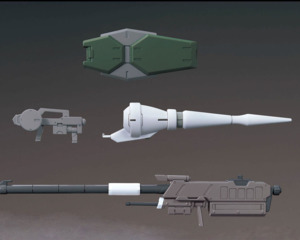 GUNDAM - 1/144 Option Parts Set Gunpla 11 (Smoothbore Gun for Barbatos)