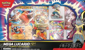 Trading Card Games: Pokemon TCG - Mega Lucario ex Figure Collection Box