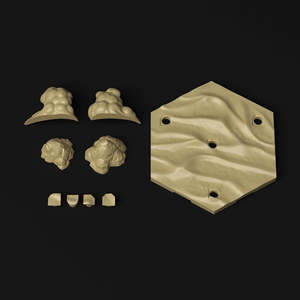 30 Minutes Missions - 30MM Customize Scene Base (Desert Ver.)