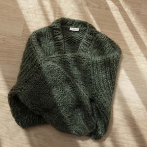 Knitwear: The Cosy Cardigan Sample / Fern