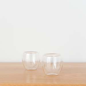 The Double-Walled Glass Cups | Set of 2