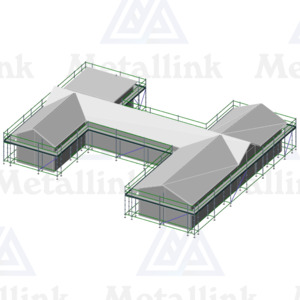 105m Developer's Pack: 4-in-1 Transforming Ringlock Scaffold - Metallink
