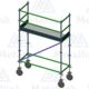 2m Mobile Ringlock Scaffold, 1-Level - Metallink