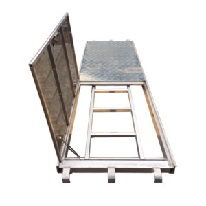 Aluminium: Aluminium Hatch Deck (w/ Ladder) - Metallink