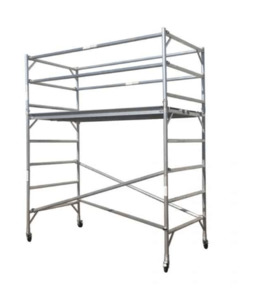 Aluminium Mobile Scaffold 3M – Double Width - Metallink