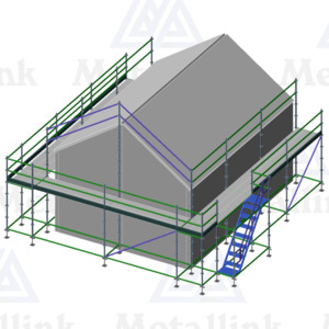 Our: Roof Edge Protection Scaffolding Package for Sale - Metallink