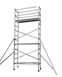 Aluminium: Aluminium Mobile Scaffold 5M – Single Width - Metallink