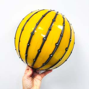 Large Yellow Fruity Dot Wall Sculpture