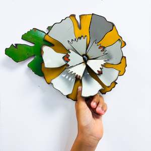 Corsage: Original Artwork Yellow & White Mount Cook Buttercup