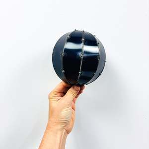 The Blue Collection: Small Navy Blue Fruity Dot Wall Sculpture