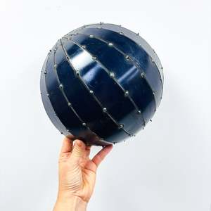 The Blue Collection: Large Navy Blue Fruity Dot Wall Sculpture