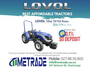 LOVOL E Series 70HP Orchard Tractor