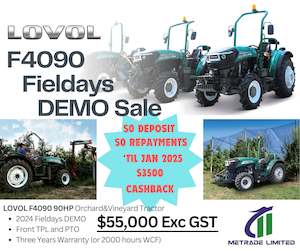 Frontpage: USED LOVOL F4090 Orchard Tractor