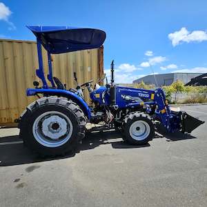 Tractors: 2025 LOVOL E Series 40HP ROPS(with Canopy) Compact Tractor