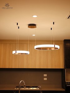 Modern Pendant Light 400mm&600mm Ring CL104-2H