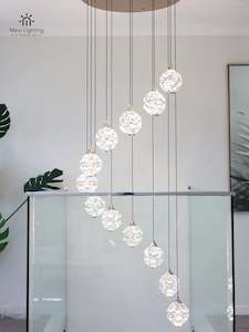 Chandelier: CL108-12 Crystal Chandelier
