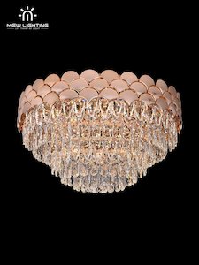 CE124 Crystal Ceiling Light Ø600mm