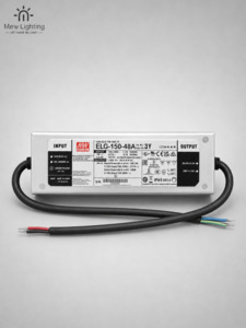 Magnetic Track Light: MEAN WELL ELG-150-48A IP65 150W 48V 3.13A Constant Voltage LED Driver