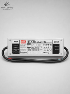 Magnetic Track Light: MEAN WELL ELG-200-48A-3Y 48V 200W Constant Voltage LED Driver