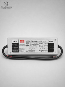 Magnetic Track Light: MEAN WELL ELG-150-24A-3Y 24V 150W Constant Voltage LED Driver