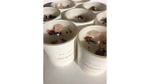 Opal + Sage Rose Quartz Candle Large