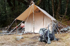 Tent: M.I.A Gear - Canvas Waterproof Fly 3