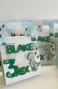 3D Activity Suitcase - Square Top - Dino Mia-Lee & Co