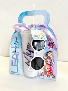 Personalised Party Favours Plastic Tumblers - With Glasses Mia-Lee & Co