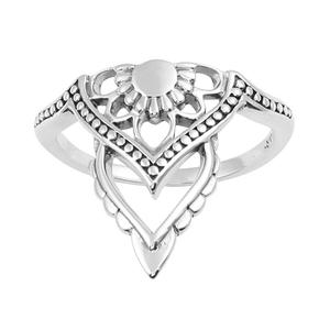 Sterling Silver Jewellery: Taj Mahal Ring