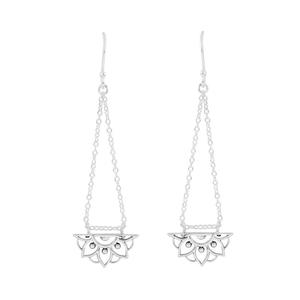 Earrings: Baby Mandala Love Drop Earrings