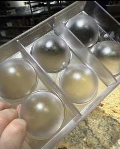 All: Chocolate Dome moulds x 5