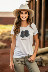 13 I see Chicks and I smile Ladies Tee Shirt MK Michal King