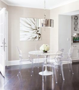 Dining Hall: Marble Tulip Dining Table - 100cm Diameter