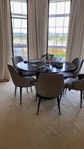 Dining Chairs: Micro fibre Leather Dining Chair #210 avaliable now