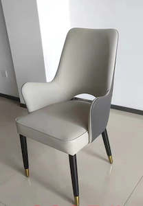 Dining Chairs: Great Design Leather Dining Arm Chair #8005