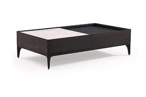 Coffee Tables: Smoky Oak Veneer Coffee table #2115A