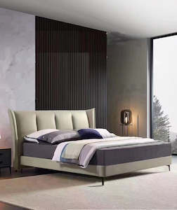 Italian Leather Bed #785, 3 sizes available, 20% off now