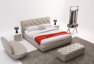 Great Design Italian Leather Bed Frame #2172, 3 size, 20% off