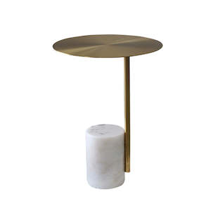 Side Tables: Marble Base Side Table #603