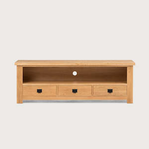 Solid Oak Entertainment unit 180cm BY ORDER