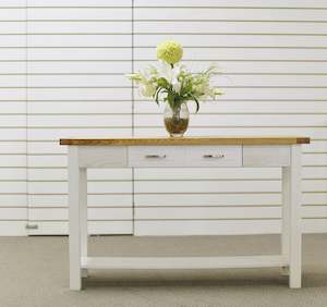 Console Tables: Arca Solid Wood Hall Table with Drawer , *Special*