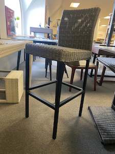 Outdoor Dining: PE rattan Bar Stool available now