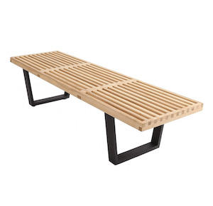 Benches: *MG* Nelson Platform Bench in natrual color avaliable